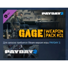PAYDAY 2: Gage Weapon Pack #01 DLC АВТОДОСТАВКА STEAM РОССИЯ