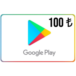 ⭐️ Google Play 100 TL  gift card (Official KEY) Turkey