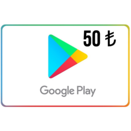 ⭐️🇹🇷Google Play 50 TL gift card (Official KEY) Turkey