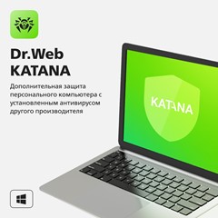 🔵 Dr.Web Katana 1 ПК 12 месяцев