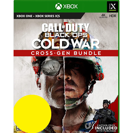 Call of Duty Black Ops Cold War Cross-Gen XBOX USA Code