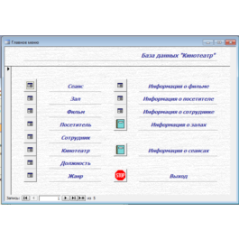 Database Cinema Access