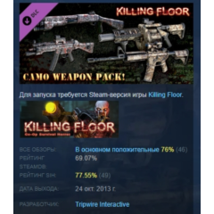 Killing Floor - Camo Weapon Pack DLC АВТОДОСТАВКА STEAM РОССИЯ