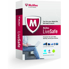 Антивирус McAfee Livesafe Unlimited Device 1 год GLOBAL