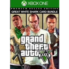 GTA V PREMIUM Edition XboxOne Ключ + White Shark Card🔑
