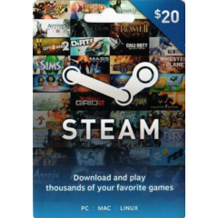 STEAM WALLET GIFT CARD 20$ SGD | СИНГАПУР + ПОДАРОК 🎁