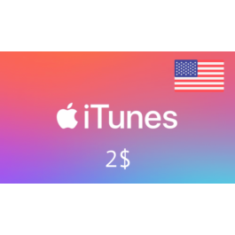 iTunes 🔥 Gift Card -   2$ 🇺🇸 (USA) [No fee]