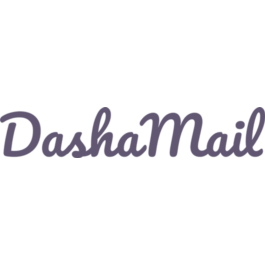 DashaMail promo code 20% discount on the "Quick start"