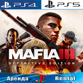 🎮Mafia III: Definitive Edition (PS4/PS5/RUS) Rent 🔰