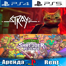 🎮Stray Mutant Ninja Turtles (PS4/PS5/RUS) Rental 🔰