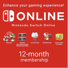 🔥  ПОДПИСКА NINTENDO SWITCH ONLINE — 12 МЕС EU