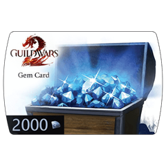 Guild Wars 2 2000 Gems Card🔵Любой регион