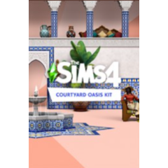The Sims 4 - Courtyard Oasis Kit Origin/EA APP KEY ROW