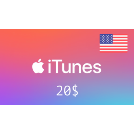 iTunes 🔥 Gift Card -  20$ 🇺🇸(USA)