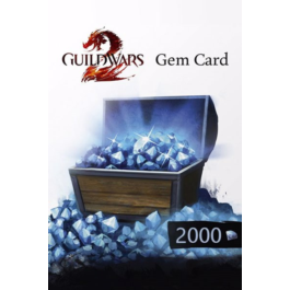 Guild Wars 2 - 2000 Gems Card (Key Global)