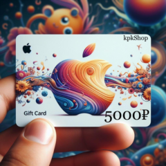 🎟📱Подарочная карта Apple 5000руб (код AppStore 5000)
