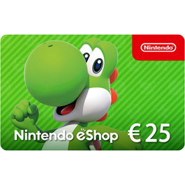 🎁 NINTENDO ESHOP PAYMENT CARD - 25 EUR [EU] | DISCOUNT