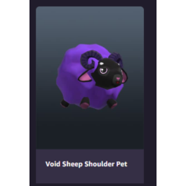 🈳Key🔑Roblox: Void Sheep Shoulder Pet🈳