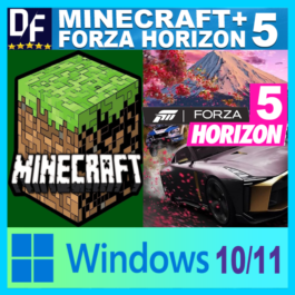 ✔️MINECRAFT ⛏ + FORZA for WINDOWS 10/11 ❤️️+ MORE GAMES