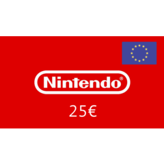 ✅Nintendo🔥Gift Card -    25 € 🇪🇺 (EU) Без комиссии