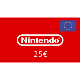 ✅Nintendo eShop🔥Gift Card -    25 € 🇪🇺 (EURO)