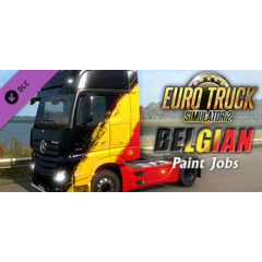 Euro Truck Simulator 2 - Belgian Paint Jobs Pack 💎 DLC