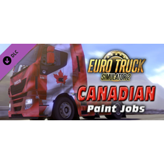 Euro Truck Simulator 2 - Canadian Paint Jobs Pack 💎DLC