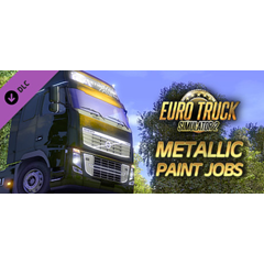 Euro Truck Simulator 2 - Metallic Paint Jobs Pack 💎DLC