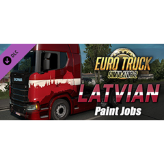 Euro Truck Simulator 2 - Latvian Paint Jobs Pack 💎 DLC