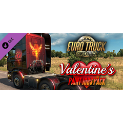 Euro Truck Simulator 2 - Valentine&acute;s Paint Jobs Pack💎