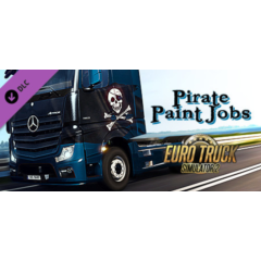 Euro Truck Simulator 2 - Pirate Paint Jobs Pack 💎 DLC