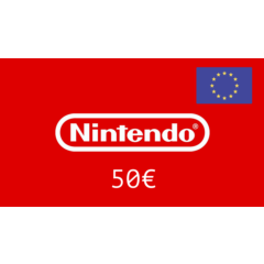 ✅Nintendo🔥Gift Card -    50 € 🇪🇺 (EU) Без комиссии