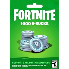 ✅ Fortnite 1000 V-Bucks⚡️ВБАКСЫ⚡️VBUCKS⚡️VB⚡️ВБ⚡️1000