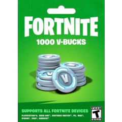 ✅ Fortnite 1000 V-Bucks⚡️ВБАКСЫ⚡️VBUCKS⚡️VB⚡️ВБ⚡️1000