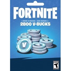 ✅ Fortnite 2800 V-Bucks⚡️ВБАКСЫ⚡️VBUCKS⚡️VB⚡️ВБ⚡️2800