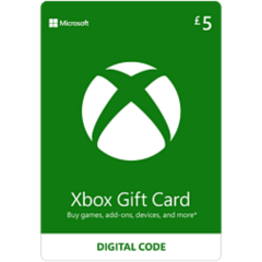 Xbox Microsoft Gift Card 5 £ GBP (UK) + ПОДАРОК 🎁
