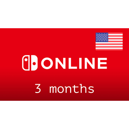 ✅Nintendo Switch Online🔥Gift Card- 3 months 🇺🇸 (US)