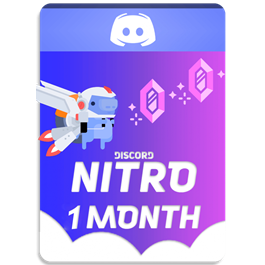 ⭐ Discord Nitro 1 Month + 2 boosts 🔥 + ACTIVATION 🔥