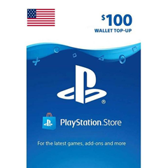 PLAYSTATION NETWORK PSN - 100$ USD США 🎮 + ПОДАРОК 🎁