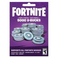 🎮Fortnite - 5000 VBucks PC/Xbox/PlayStation/Android