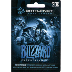 BLIZZARD GIFT CARD 20 / 50 EUR (BATTLE.NET/EU)