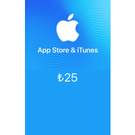 App Store&amp;iTunes Gift Card 25 TL (Turkey)