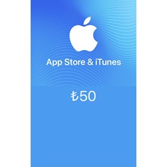 App Store&iTunes Gift Card 50 TL (Турция)