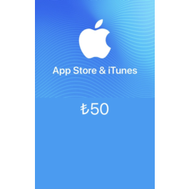 App Store&amp;iTunes Gift Card 50 TL (Turkey)