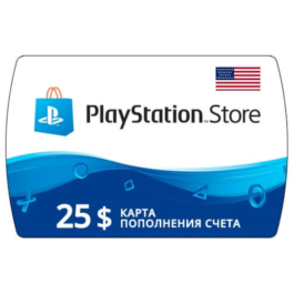 PlayStation Network Card (PSN) 25$  🔵 USA