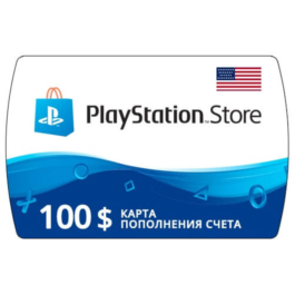 PlayStation Network Card (PSN) 100$  🔵 USA