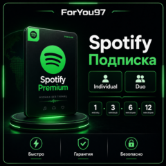🎧SPOTIFY PREMIUM 1-3 МЕСЯЦЕВ РАБОТАЕТ В РФ+МИР