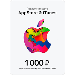 🍏Apple iTunes gift card 1000 rubles🔥