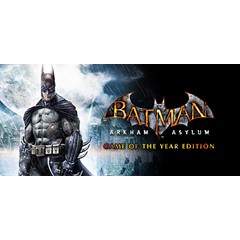 BATMAN ARKHAM ASYLUM GOTY (STEAM) + ПОДАРОК