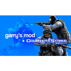 Garry&acute;s Mod + Counter-Strike: Source STEAM Gift-RegFree